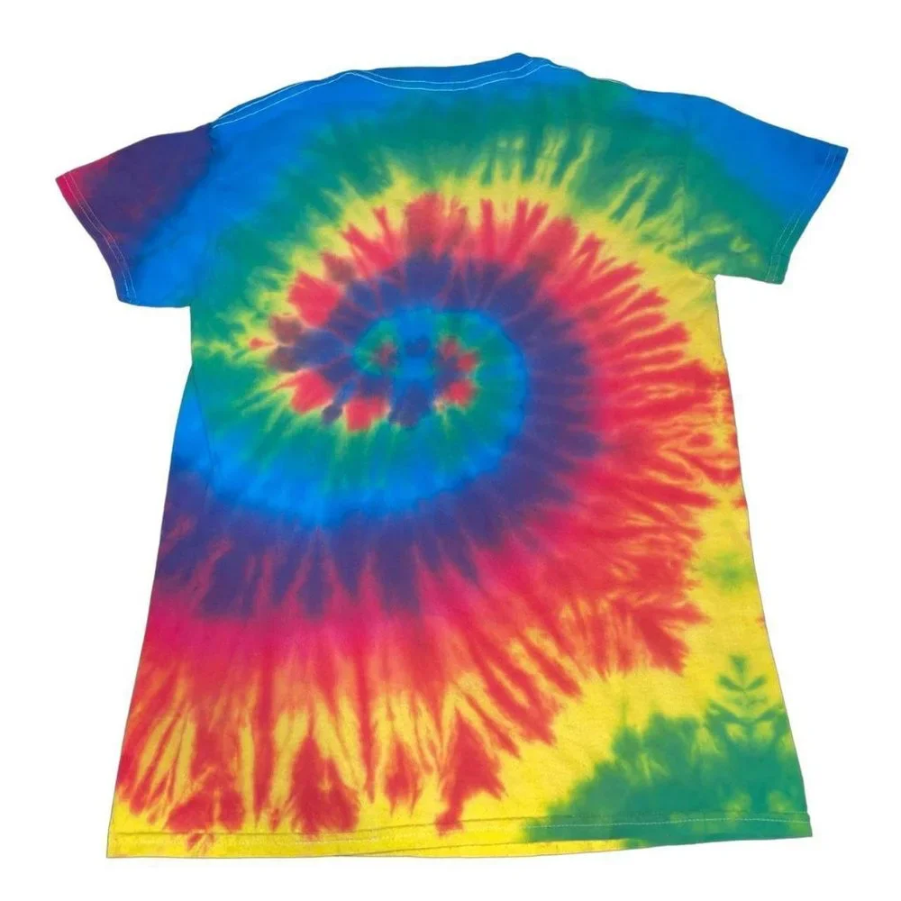 Y2k Trippy Psychedelic Tie Dye Parody Tshirt Small - Picture 4 of 4